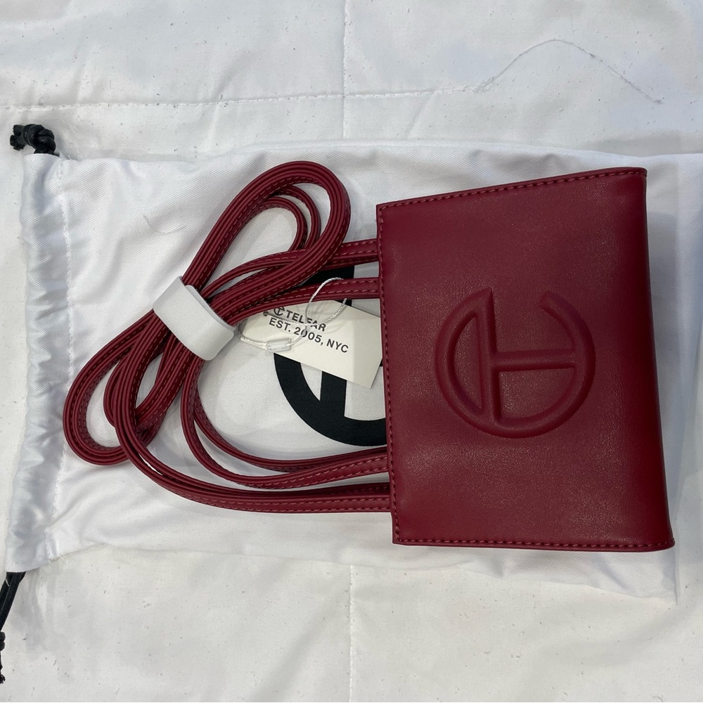 NEW Telfar Small Bag - Oxblood